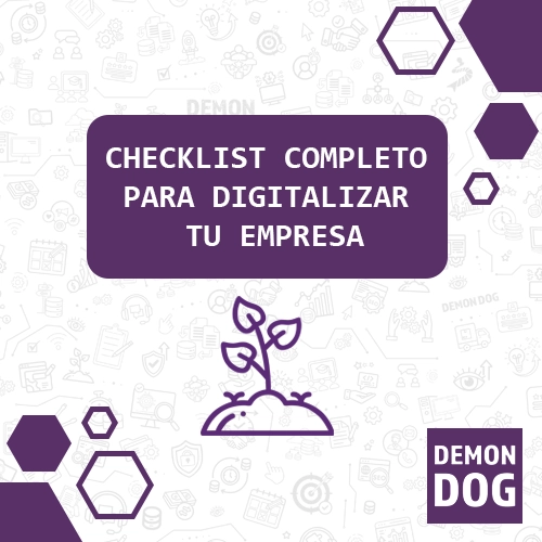 Cover of the "Complete Checklist to Digitize Your Business" by Demon Dog